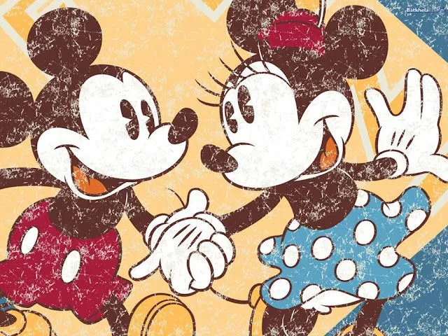 Mickey y Minnie antiguo - Imagui