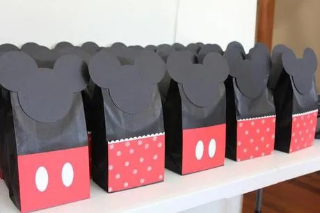 Bolsas de dulces Mickey y mimi - Imagui