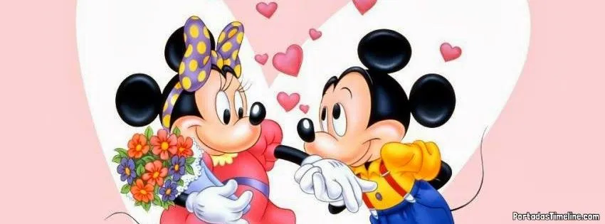 Mickey y minnie enamorados para facebook | Imagenes de amistad