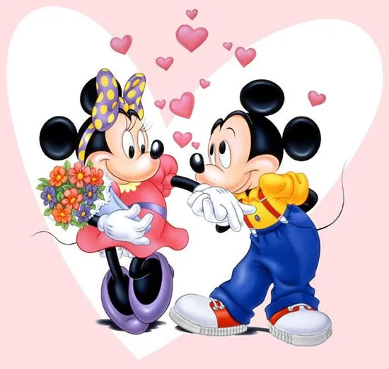 Mickey e Minnie - Imagens, Mensagens e Frases para Facebook