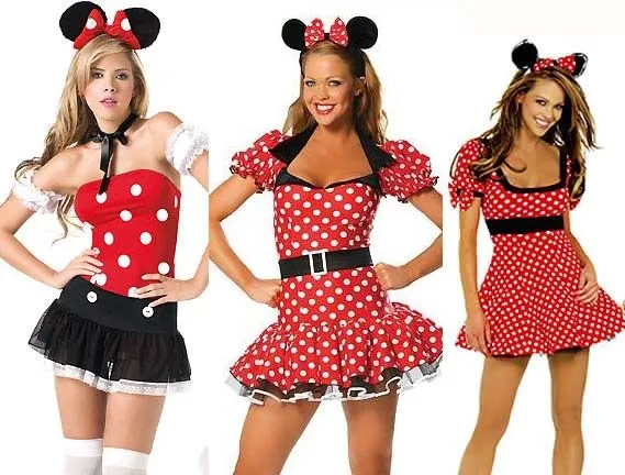 Mickey y Minnie Mouse disfraz - Imagui
