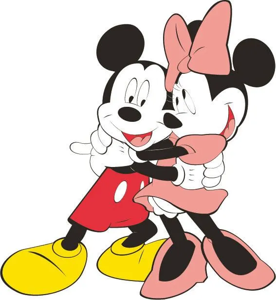 Minnie y Mickey tiernos - Imagui