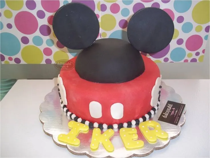 mickey mouse, cake, pastel, fondant | DULCEPASTEL QUERÉTARO ...