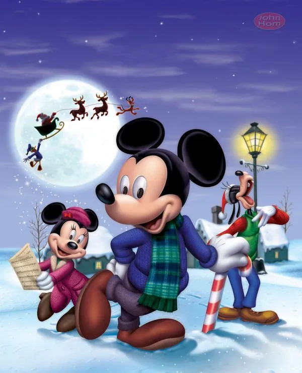 Mickey Mouse Christmas | Minnie/Mickey & Friends | Pinterest ...