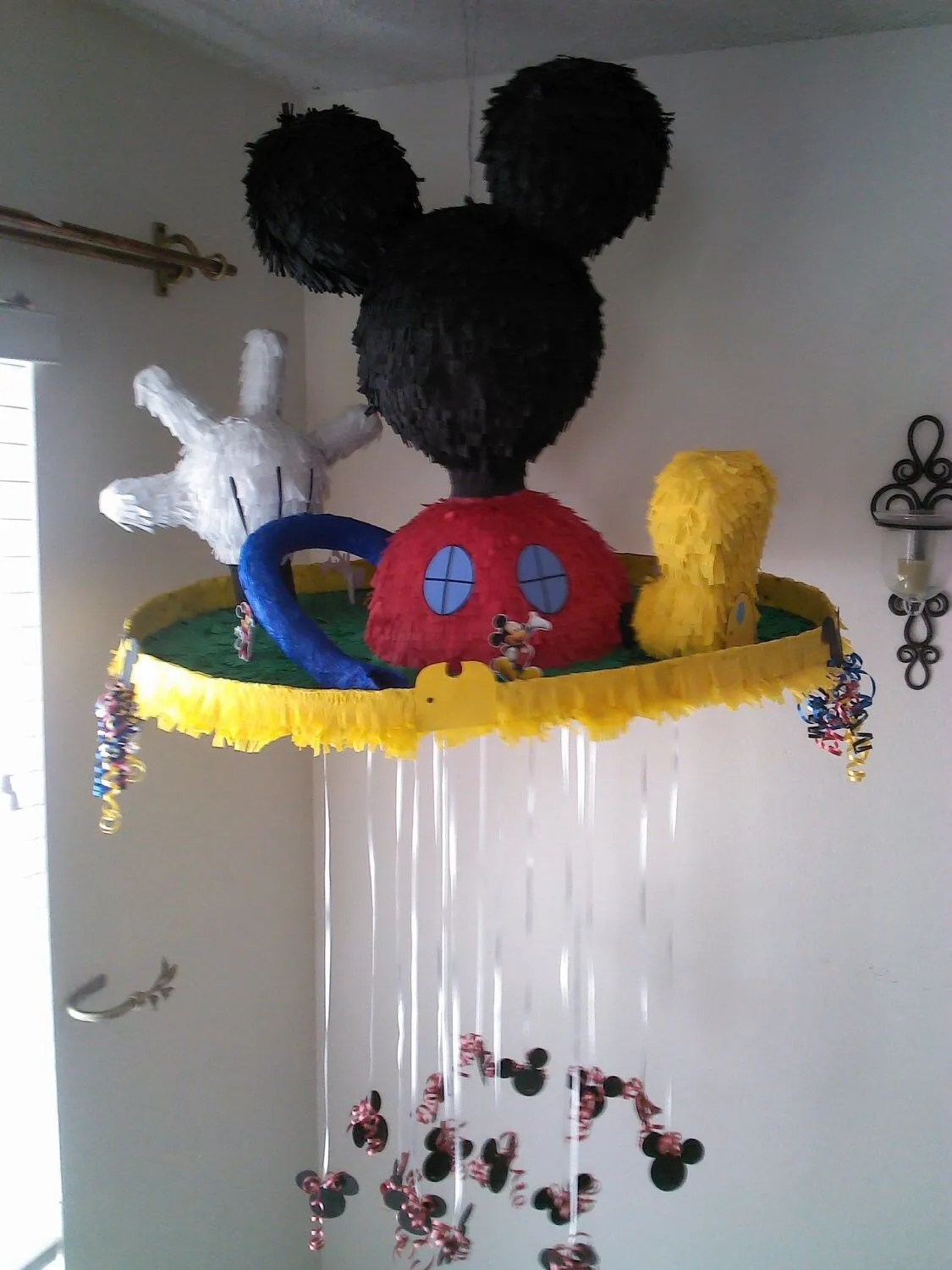 Mickey Mouse clubhouse pinata by SmashingFunCreations on Etsy Mickey Mouse clubhouse pinata by SmashingFunCreations on Etsy
