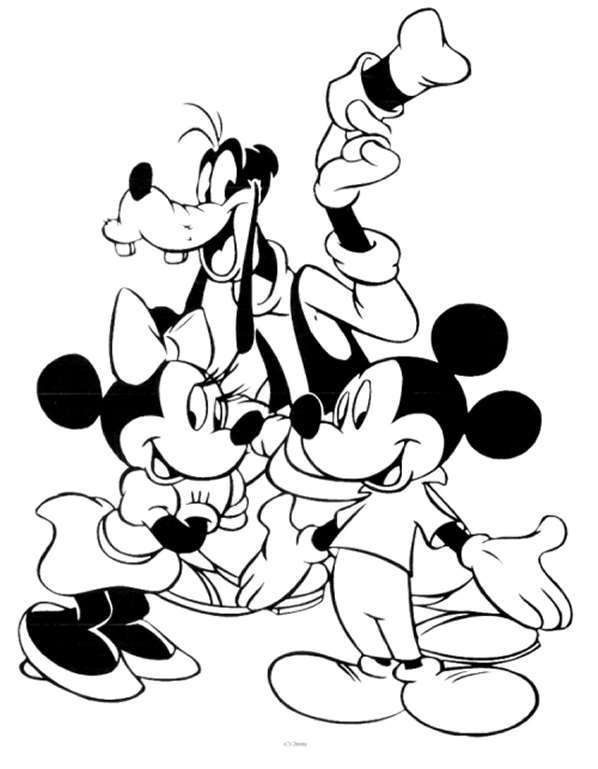 Mickey mouse Coloring Pages Mickey mouse Coloring Pages