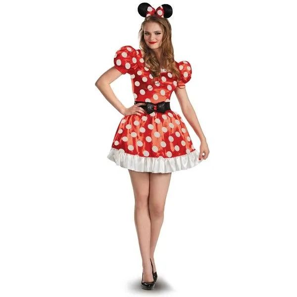 Disfraz de Minnie Mouse roja para mujer: comprar online en Funidelia.