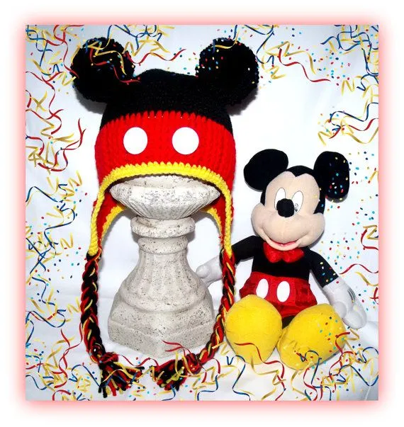 Patron Mickey Mouse a crochet - Imagui
