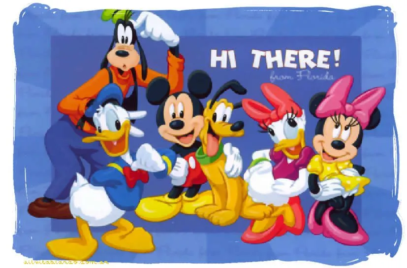 Mickey Mouse Disney Tarjetas IMÁGENES Cumpleaños | TARJETAS CARDS ...