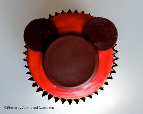Mickey Mouse Cupcakes | bigFATcook