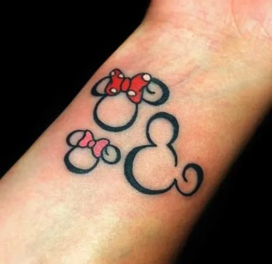 Mickey Mouse family tattoo | Tattoos | Pinterest