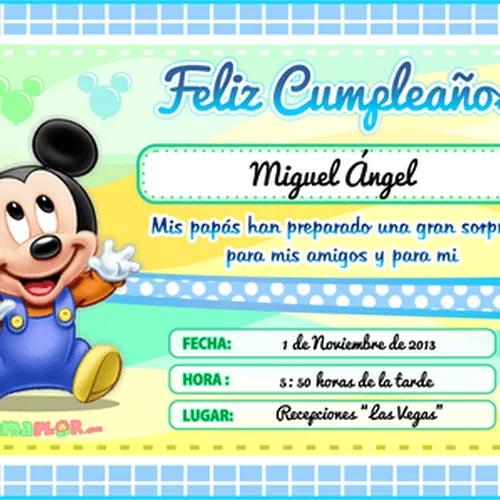 mickey mouse | Fiestas, Cumpleaños, Decoración y Manualidades ...