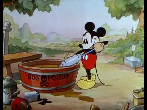 Mickey Mouse - Mickey's Garden - 1935 - YouTube