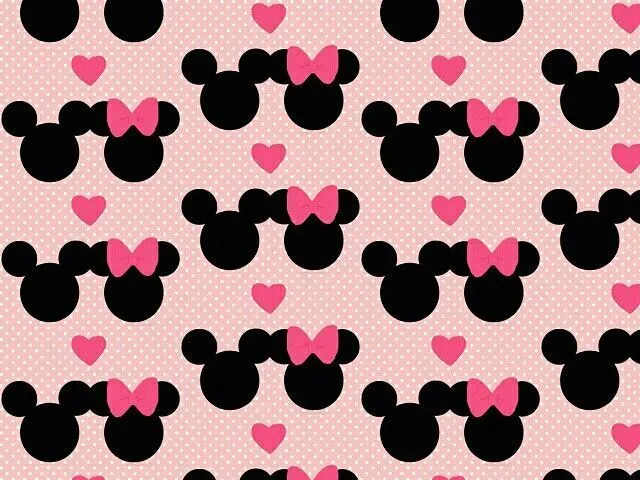 Cute minnie and mickey mouse wallpaper | Fondos<3 | Pinterest ...