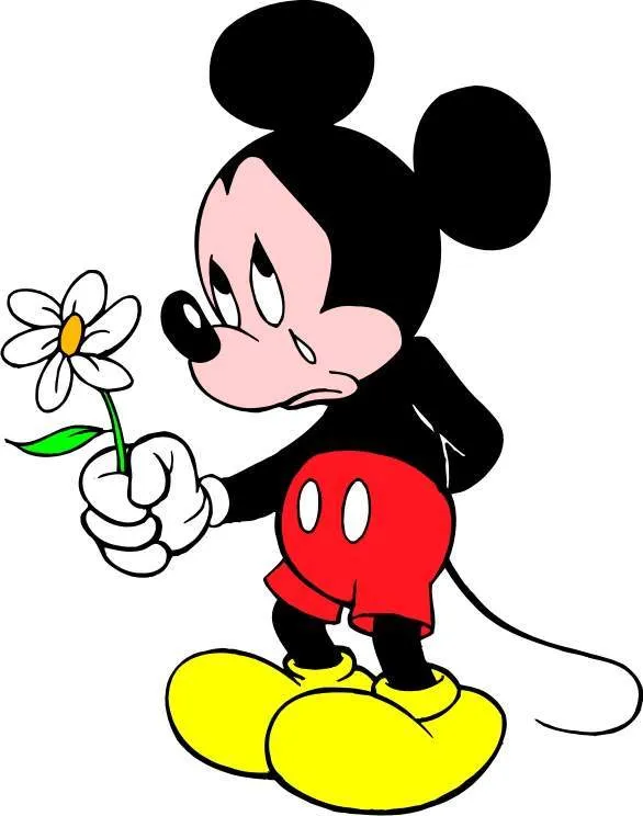 Mickey Triste - ClipArt Best