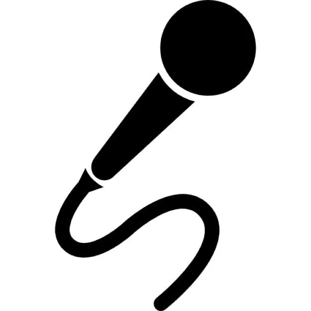 Micrófono con alambre | Descargar Iconos gratis