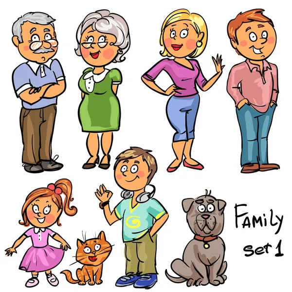 miembros de la familia — Vector stock © nataliahubbert #43416515 miembros de la familia — Vector stock © nataliahubbert #43416515