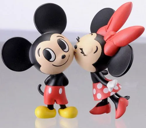 Imagenes de Mickey Mouse y mimi besandose - Imagui