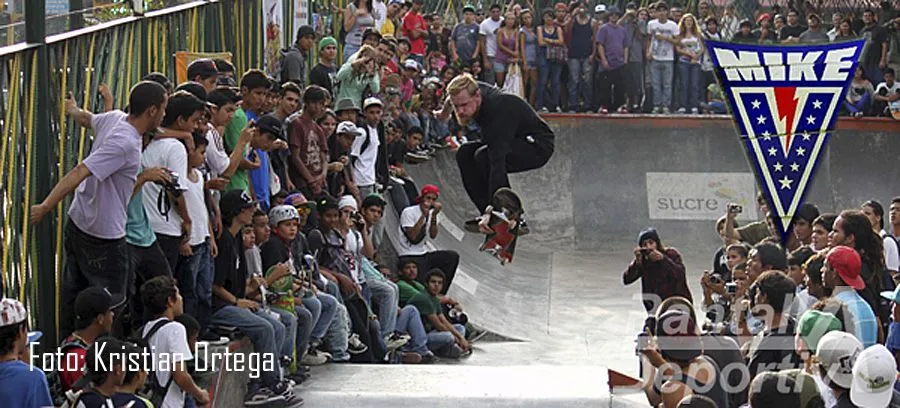 Mike Vallely se lució en el Skate Park de Plaza Miranda | Pantalla ...
