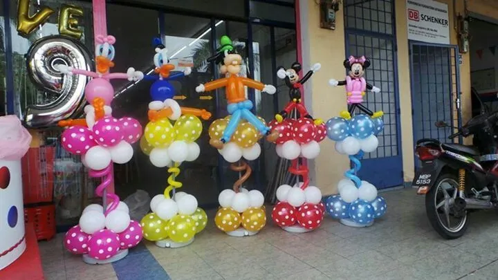 Arco de globos de Mickey Mouse - Imagui