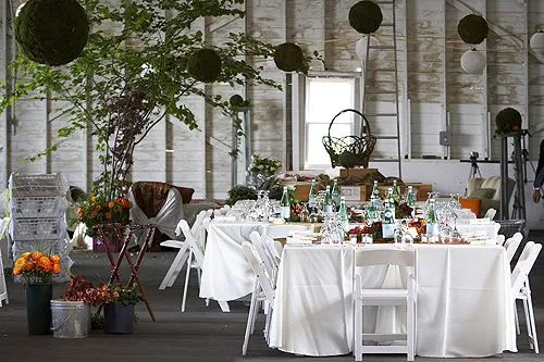 Mil y una ideas para la boda: Centros de mesa sin flores