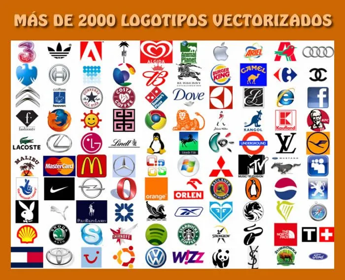 Miles de iconos de marcas comerciales vectorizados | Recursos ...