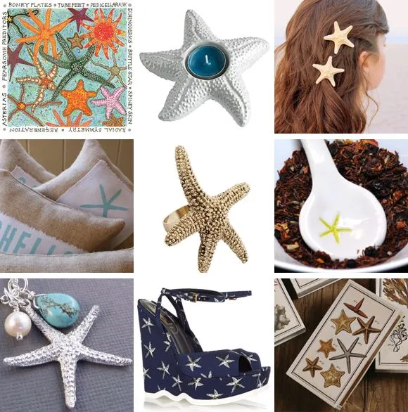 milowcostblog: domingos adorables: estrellas de mar