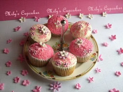 Mily's Cupcakes: Romantic Baby Shower para Sofía