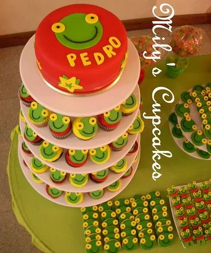 Mily's Cupcakes: Sapo Pepe para Pedro!!