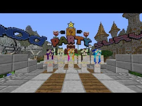 MINEANGELS】MINECRAFT PARTY - Macarena!! - YouTube