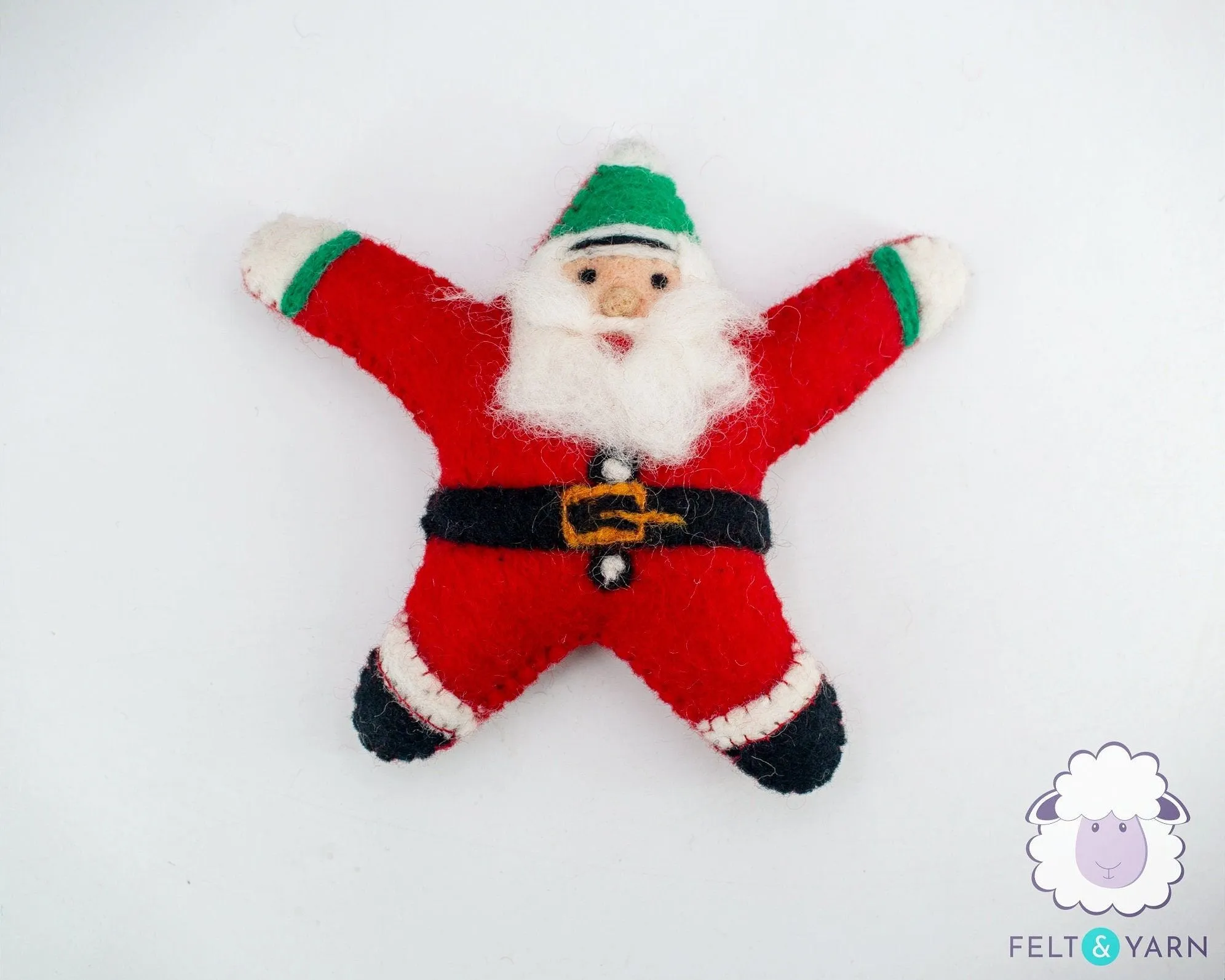 Mini adornos navideños de fieltro con diseño de estrella de - Etsy México