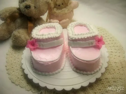 Mini Cakes de Botitas de Bebe | Mari's Cakes