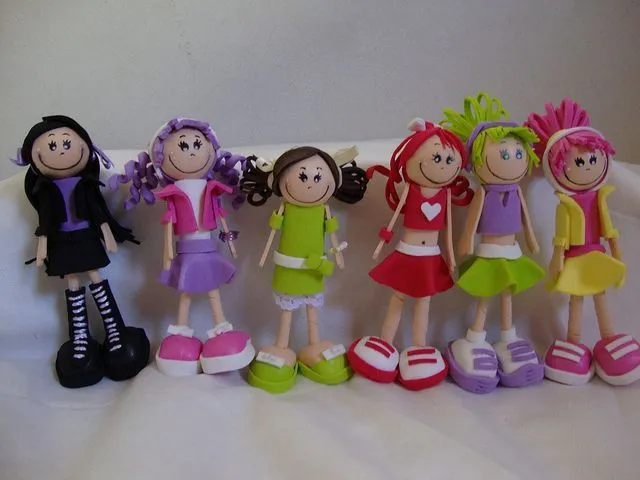 mini fofuchas de eva, via Flickr. | Ideas para manualidades ... mini fofuchas de eva, via Flickr. | Ideas para manualidades ...