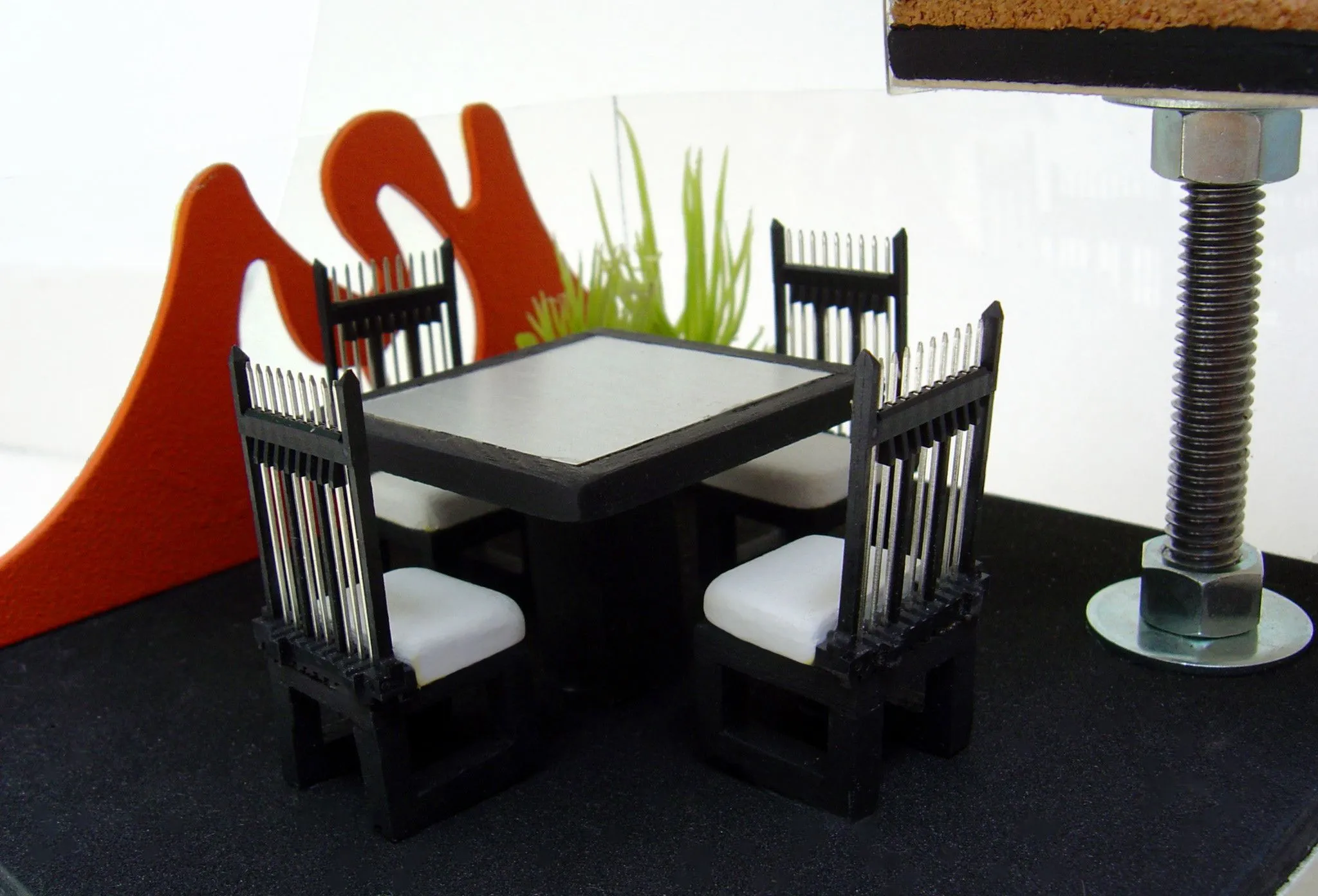 Mini furniture by Catherine Caicedo at Coroflot.