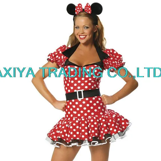 Mini Mouse Costume Adult de los clientes - Compras en línea Mini ...