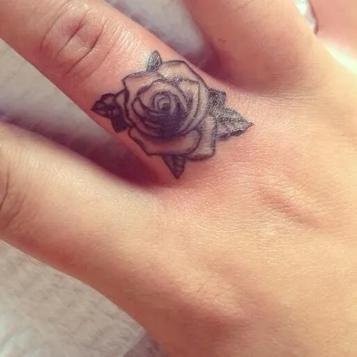 Mini Tattoo, Finger Tattoo, Tattoo Placement, Rose Tattoo ...