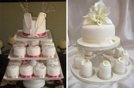 Mini tortas, la nueva tendencia para bodas | Fiesta101
