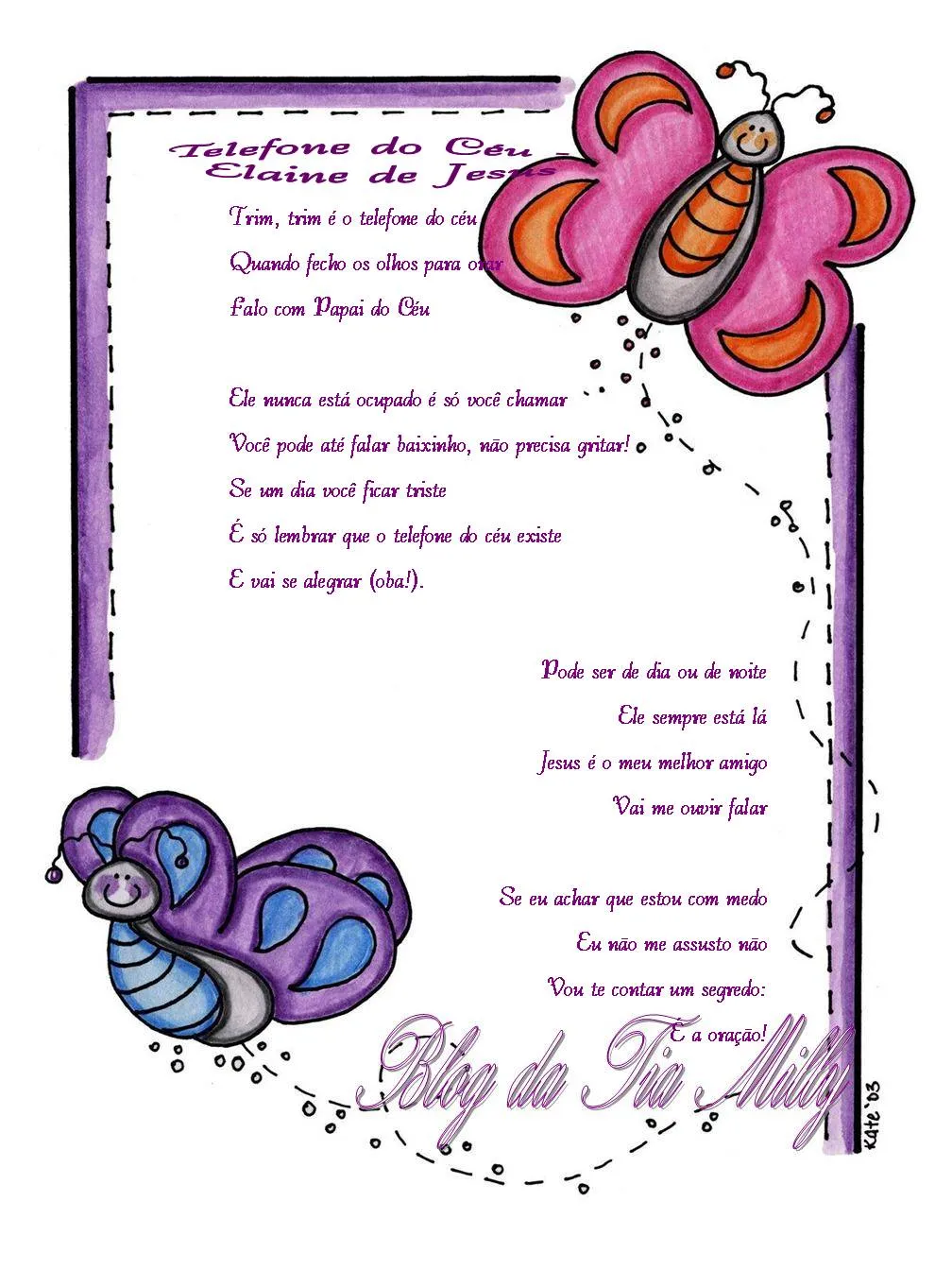 Ministério Infantil Nazareno: Letras de Música Ministério Infantil Nazareno: Letras de Música