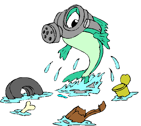Contaminacion del agua en dibujos animados - Imagui