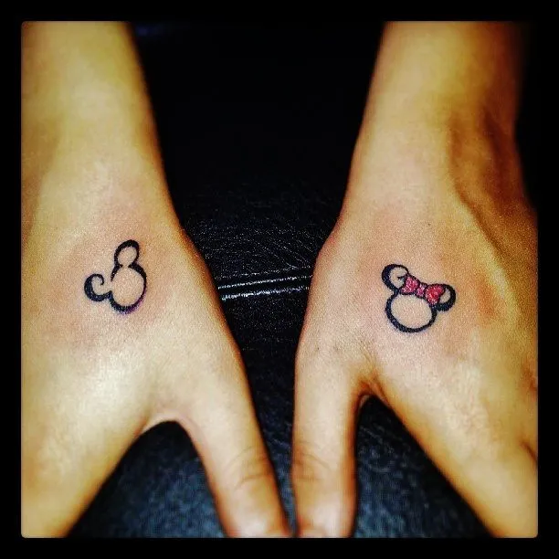 Minnie & mickey mouse disney tattoo | Body art | Pinterest ...