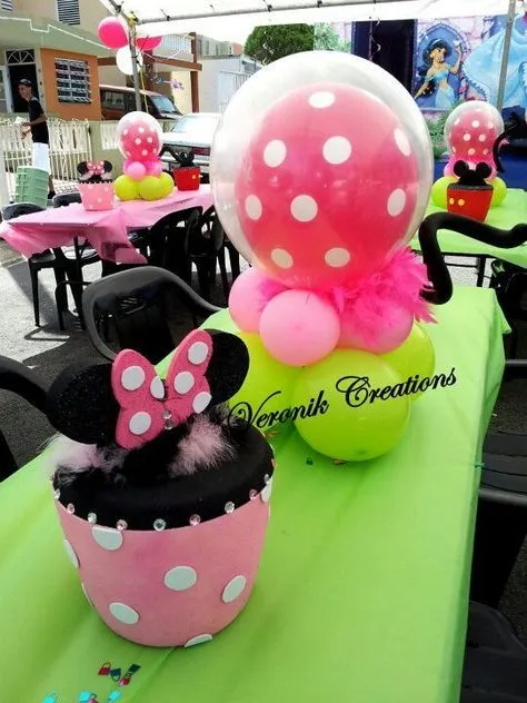 Minnie & mickey's birthday ideas on Pinterest | Minnie Mouse ...