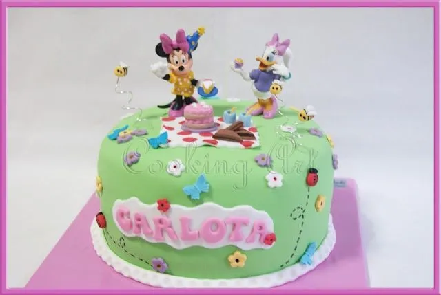 Minnie Daisy Cake Cooking Art La Muela | Lexi's 2nd Birthday ...