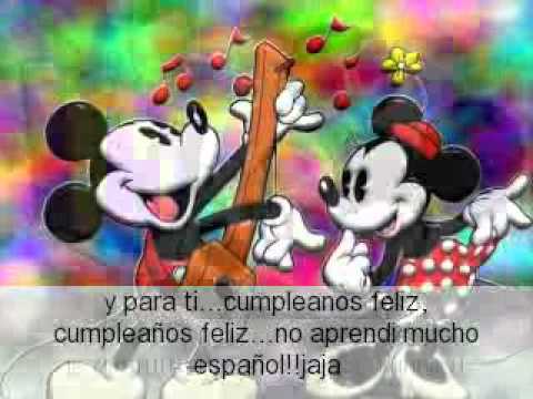 Minnie, Feliz Cumpleaños - YouTube