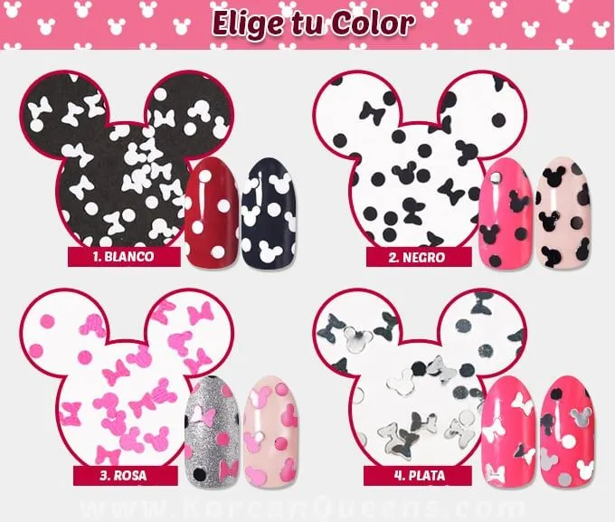 Minnie in the Nail Glitter Etude House