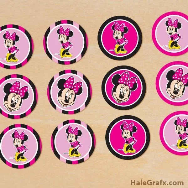 Minnie: Kit para Imprimir Gratis. | Minnie y Mickey Mouse ...