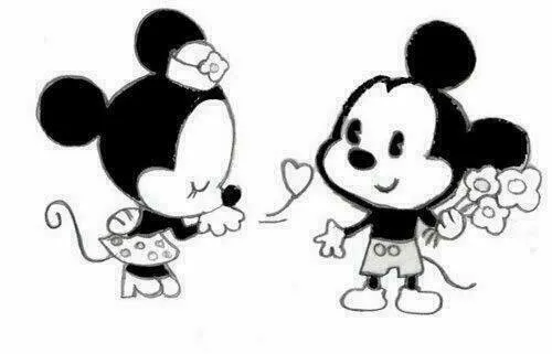 Minnie y Mickey amor tumblr - Imagui