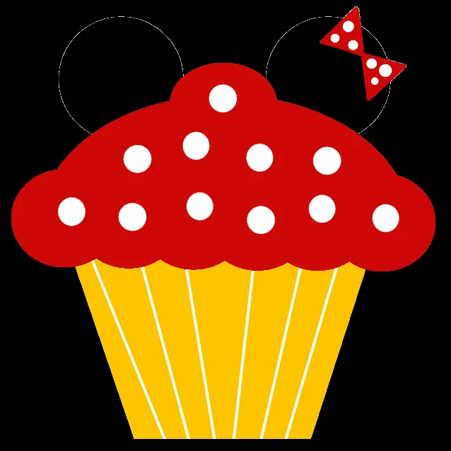 Minnie y Mickey Cupcakes: Cuaderno para Imprimir Gratis. | Ideas y ...