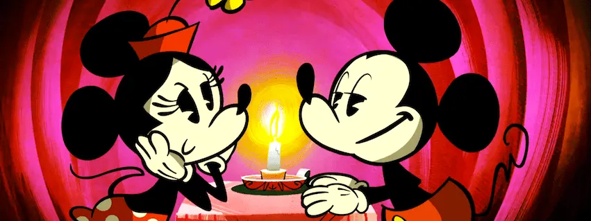 Minnie triste por Mickey - Imagui