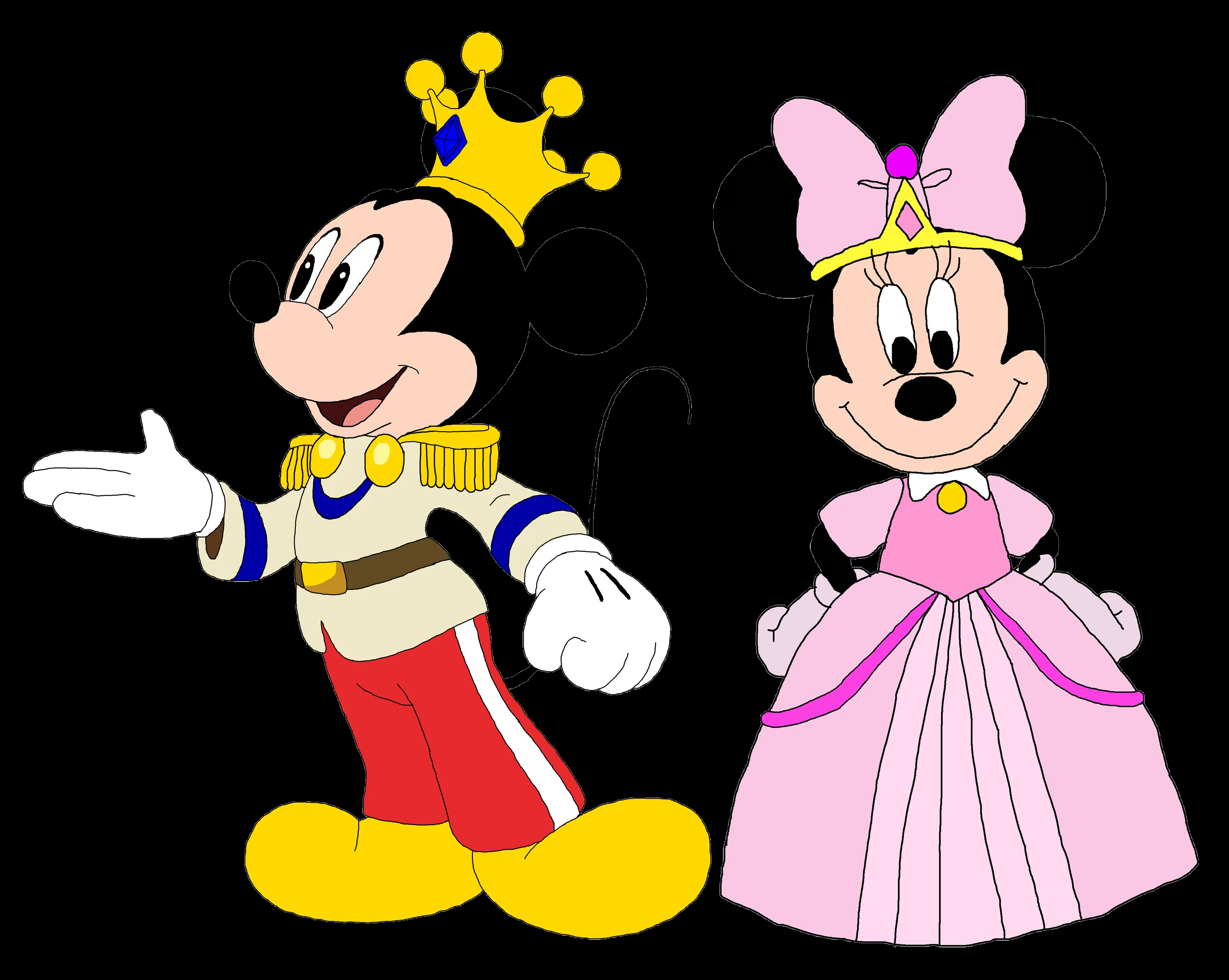 Image - Prince Mickey and Princess Minnie (Minnie-Rella).png ...