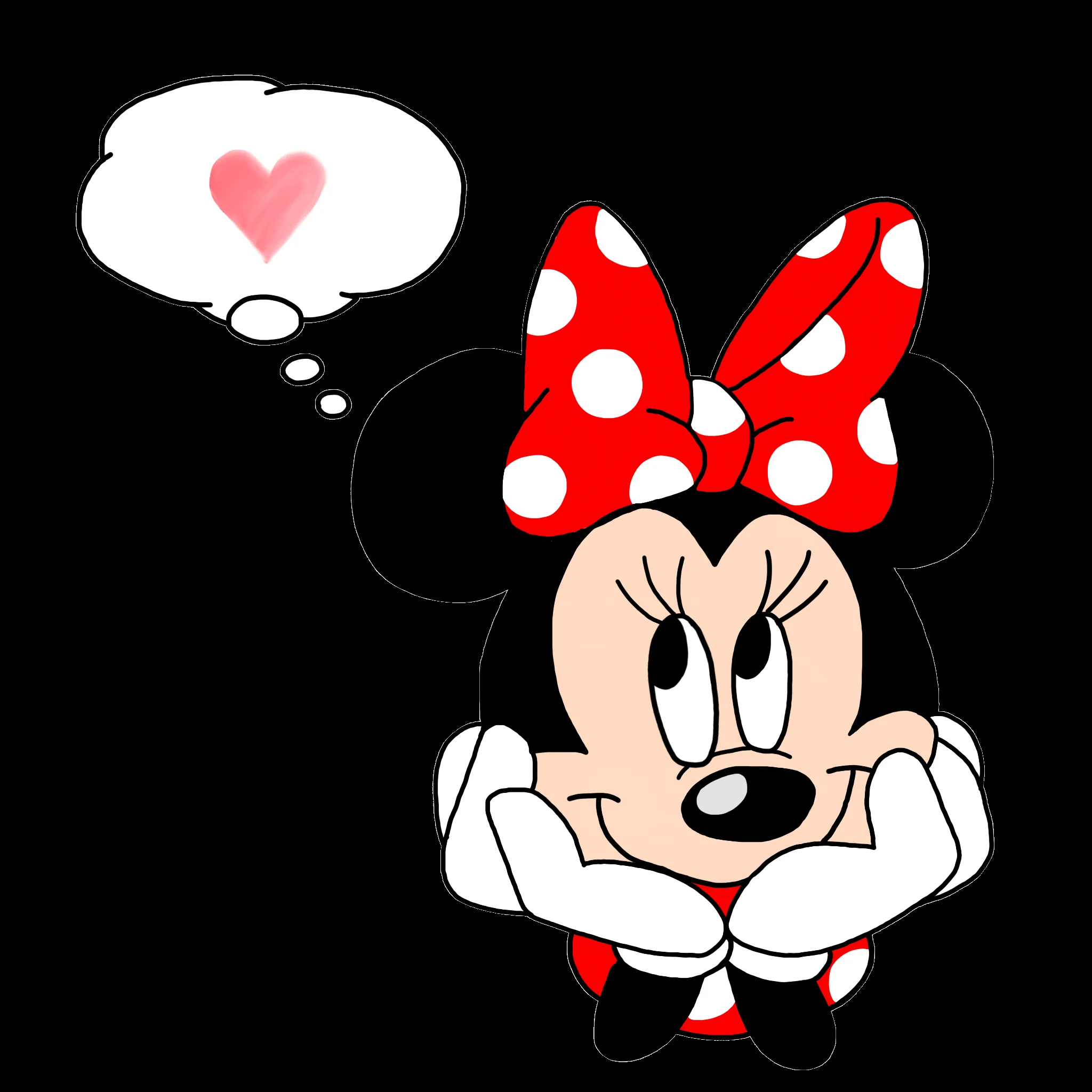 Minnie Mouse #1 PNG/TRANSPARENT OVERLAY by mcjjang on DeviantArt